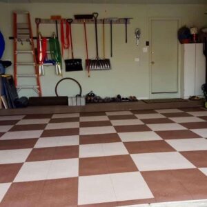 Brown - PVC Interlocking Exposed Tiles